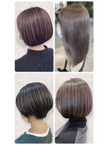 美容室フルール&nbsp;20代30代40代髪質改善酸熱トリートメント艶感ストレート