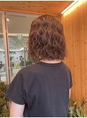 【oasisマミ】20代30代大人可愛いウェーブパーマボブ