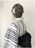 夏祭りヘア