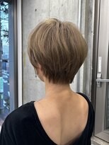 ディジョン(Dijon)&nbsp;韓国顔まわりレイヤーカットグレージュオリーブベージュブラウン