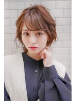 ギークス(GEEKS) 【GEEKS渋谷】ボブウルフ/ショコラグレージュ/20代30代/冬カラー