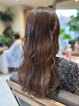 ヘアリゾート粋 ティガ 池袋店(tiga) 艶髪/透明感/髪質改善/モカブラウン/巻き髪
