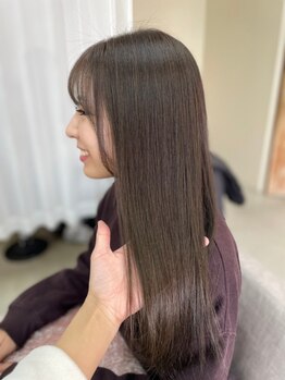 グラム 安城桜井店(gram)の写真/髪質改善に◎ナチュラルで柔らかな仕上がりで忙しい朝もするんとまとまり快適【コロナ対策◎駐車場有】