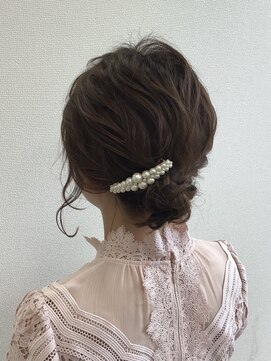 アドゥーヘア ヴィス(A do hair vis) 結婚式ヘアセット