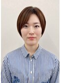 小顔ショート/大人ショートボブ/ナチュラルボブ/20代30代40代