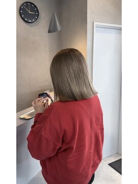 ジゼル 小倉(GiseL) ミルクティーベージュ/切りっぱなし