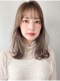 20代30代40代◎ナチュラルカールうる艶髪艶感前髪#330f0316