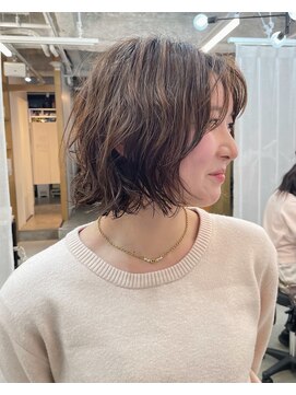 レル(lelu) ボブパーマゆるめ