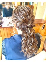 エクステンション クーチャー(Extention Cu'cha)&nbsp;結婚式お呼ばれヘアアレンジ　ポニー