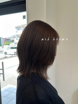 ヘアサロン エスプリ(hair salon esprit) アッシュベージュ/アッシュブラウン/ミディアムレイヤー