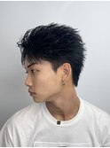 メンズカット/メンズサロン/天神大名/スパイキーショート/眉毛