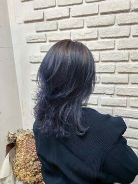 ビランチェ 池袋(bilancia) ブルーカラー/ルーツカラー/グラデーションカラー/寒色カラー