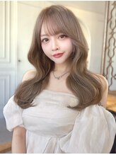 【ハイトーンカラーもデザインカラー上品に♪】◆ブリーチ◆Wカラー◆ハイトーン◆デザインカラー