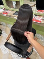 イオエ 西梅田(ioe)&nbsp;ブリーチなしカラー／髪質改善/ミルクティーベージュ/小顔へア