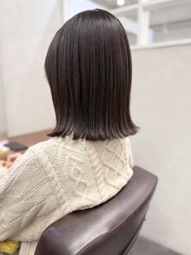 オウル(Owll) ＊肩下結べる切りっぱなし外ハネボブ＊