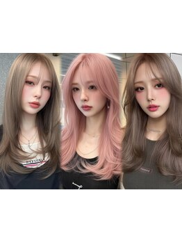 髪質改善カラー特化サロン！ダブルカラーでトレンドヘアに♪[髪質改善/縮毛矯正/酸性ストレート/焼津/韓国]