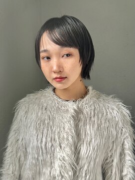 つやぴたニュアンスボブ/シースルーボブ