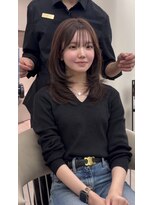 シュガー(Sugar)&nbsp;透明感カラー/ワンホンヘア/韓国ヘア/顔まわり/大阪/梅田