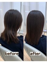 シゲ 自由が丘店(SHIGE)&nbsp;乾かすだけでまとまる地毛風髪質改善ストレート40代50代縮毛矯正