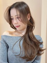レジナヴィータ 栄(Reginavita)&nbsp;透明感カラー 顔周りカット 韓国ヘア くびれヘア アッシュ 20代