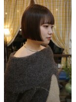 チャプター 問屋町(chapter)&nbsp;髪質改善パツっとボブミニボブ透明感ケアカラー韓国ヘア岡山