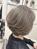 【平日YOSHIKO指名】白髪ぼかし立体感ハイライトカラー+艶髪TR