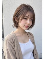 ライクバイコトナ 越谷(RIKE by kotona) レイヤーボブ髪型20代30代40代50代前髪あり前髪なし面長丸顔越谷