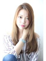 フェリシータ 緑地公園店(felicita) ワイドバング☆彡ハイトーンストレートロング