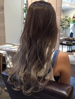 リーヘア(Ly hair) 外国人風ホワイティアッシュグラデーション☆