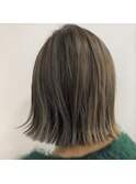 切りっぱなし×ラベンダー【N°３ hair lounge &nbsp;溝の口店】