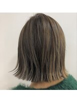 ナンバースリー 溝の口店(Number Three)&nbsp;切りっぱなし×ラベンダー【N°３ hair lounge  溝の口店】