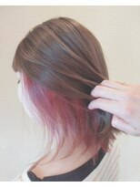 ルーシェ(Lucie)&nbsp;インナーカラーピンクグラデーション