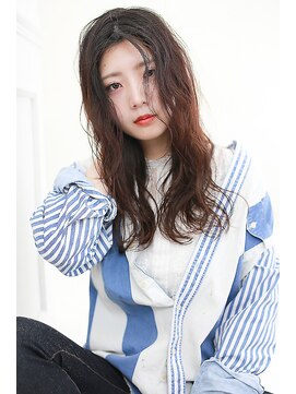 ラフィスヘアー パレス 宮崎店(La fith hair palace) 【La fith】 ゆるふわくびれセミロング