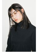 favorite garden 齋藤隆志 切りっぱなし黒髪ストレート