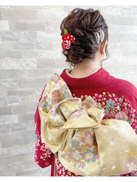 ルビアン ビューティーデザイン(je reviens BEAUTY DESIGN) 振袖ヘア