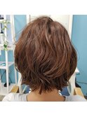 ゆるふわボブ/20代/30代/40代/50代/倉敷 南町