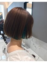 ルクール 喜多町店(Le Coeur) インナーカラーボブ/大人かわいい/大人◎20代30代40代50代