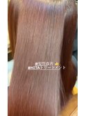 《髪質改善》HITAトリートメント+カット+イルミナカラー