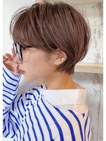 ガーデン オオタカノモリ(garden otakanomori)&nbsp;ショートボブ×小顔ヘア×ツヤ髪スタイル×小顔c