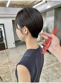 ＃くびれヘアアプリコットオレンジハイライトカラー