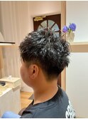 ツイストスパイラルパーマ(ソフトモヒカンベース)