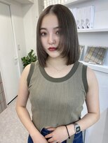 ペレ 渋谷(PELE)&nbsp;ウルフ/マチルダボブ/ピンクベージュ/インナーグレージュ/渋谷