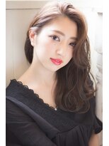 リープアルケー ヘアアンドヘッドスパ 錦糸町北口店(leap arche Hair&head spa) インナーグレージュ/マチルダボブ/前髪/ピンクベージュ/錦糸町
