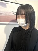 20代30代姫ウルフカット暗髪レイヤー
