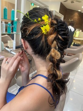 アッシュ 元住吉店(Ash) ゆるふわ結婚式アレンジ