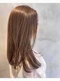美髪/デザインカラー/ことりベージュ