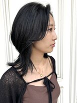 シャルティア(SHALLTIA) 外ハネレイヤーミディアム【山口ミディアム】【山口美容院】