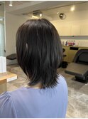 大人可愛い◎20代30代40代くびれセミディシアーカラー