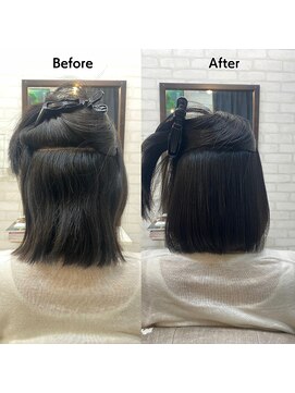 ビート(Beat) 髪が変わる!酸性ストレートで質感アップ