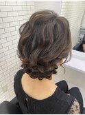 お呼ばれヘアセット